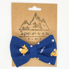 Load image into Gallery viewer, SHIBA INU BLUE BOWTIE