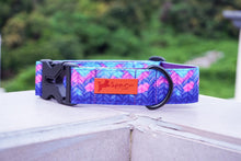 Load image into Gallery viewer, PURPLE LEAF DOG COLLAR - 3.8cm