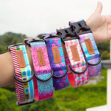 Load image into Gallery viewer, PURPLE LEAF DOG COLLAR - 3.8cm
