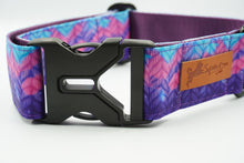 Load image into Gallery viewer, PURPLE LEAF DOG COLLAR - 3.8cm