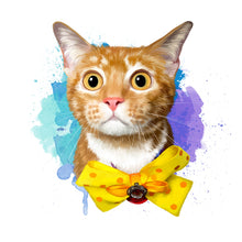 將圖片載入圖庫檢視器 《訂製》人手繪畫 主人寵物畫 寵物肖像 (電子檔案)