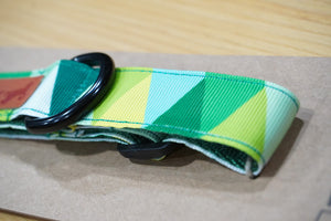 GREENE DOG COLLAR - 2.5cm