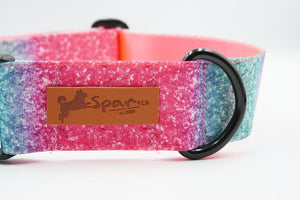 COLOURFUL SAND DOG COLLAR - 3.8cm