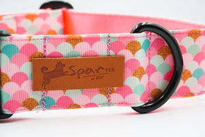 PINK LADY DOG COLLAR - 3.8cm