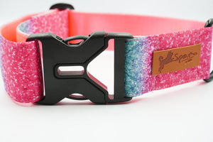 COLOURFUL SAND DOG COLLAR - 3.8cm