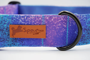 BLUE SAND DOG COLLAR - 3.8cm