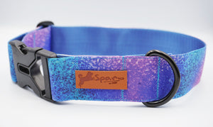 BLUE SAND DOG COLLAR - 3.8cm