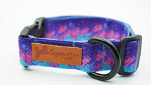 將圖片載入圖庫檢視器 PURPLE LEAF DOG COLLAR 2.5cm
